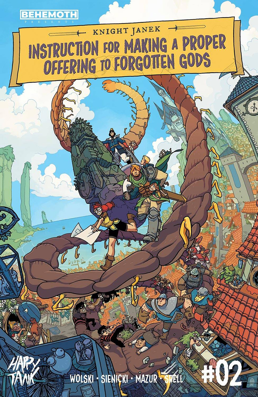 Knight Janek #2 Cover B Variant Igor Wolski Cover