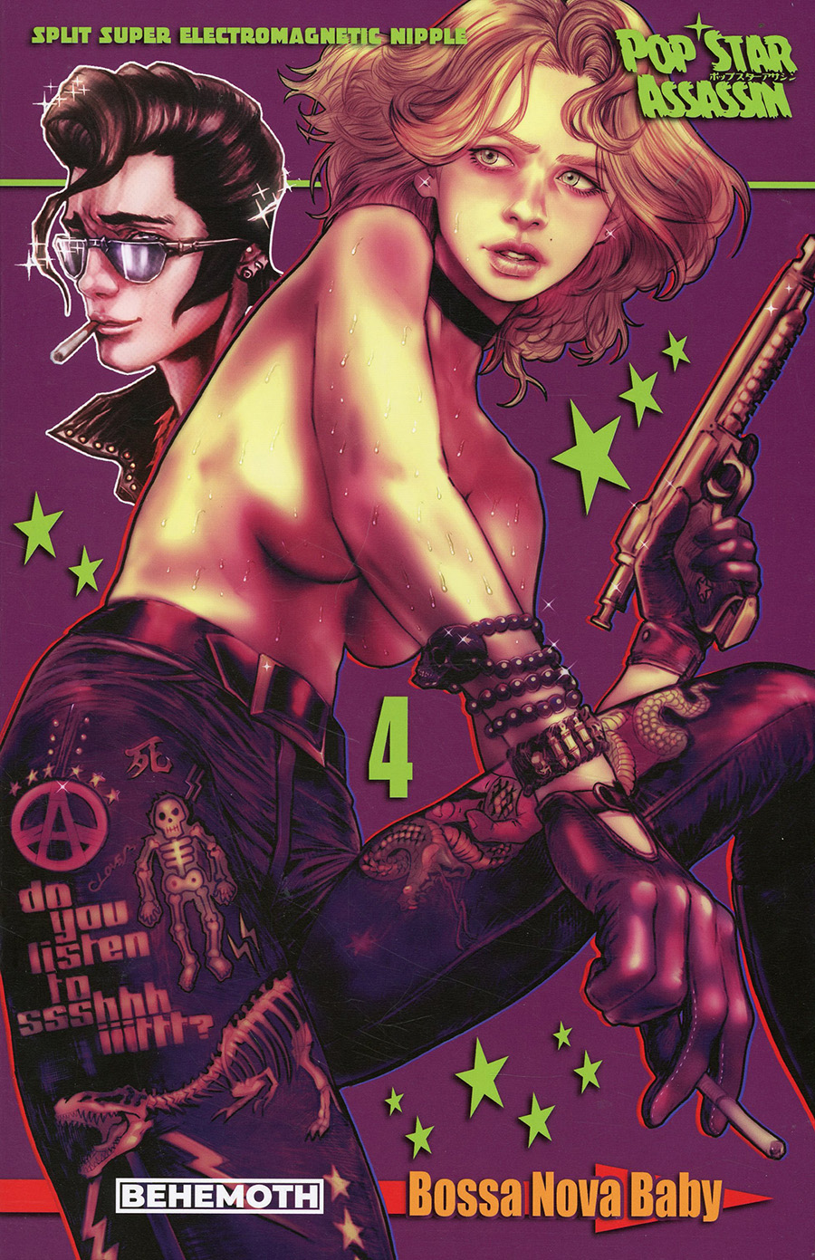 Pop Star Assassin #4 Cover D Variant Hyde Chang Cover (Limit 1 Per Customer)