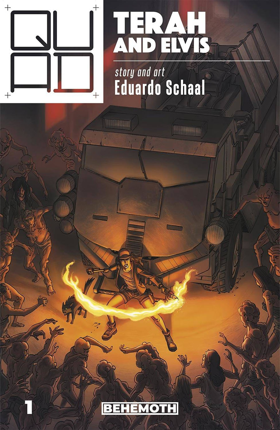 Quad #1 Cover D Variant Eduardo Ferigato Cover