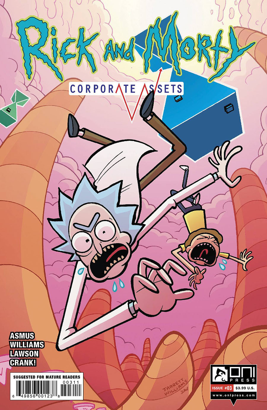 Rick And Morty Corporate Assets #3 Cover A Regular Jarrett Williams Cover