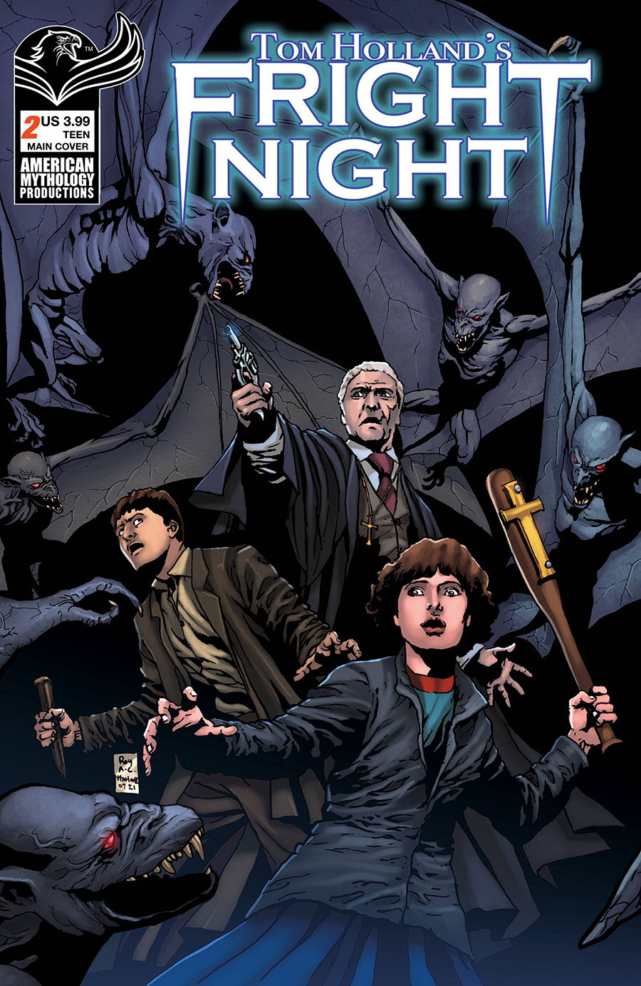 Tom Hollands Fright Night #2 Cover A Regular Roy Allan Martinez Cover