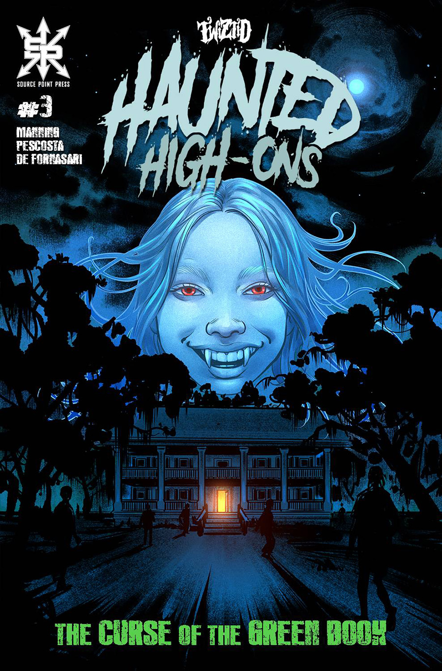 Twiztid Haunted High-Ons The Curse Of The Green Book #3 Cover A Regular Marianna Pescosta Cover