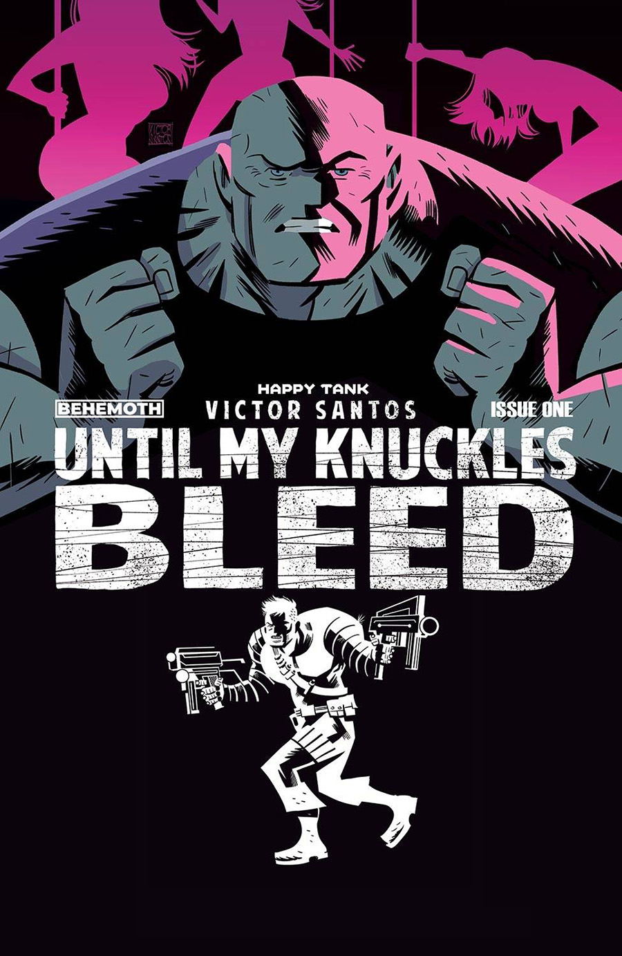 Until My Knuckles Bleed #1 Cover B Variant Victor Santos Cover