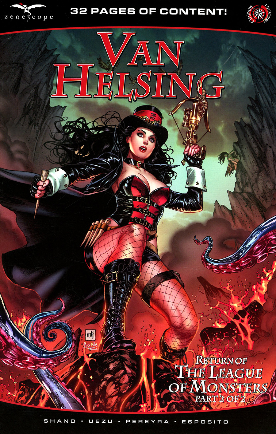 Grimm Fairy Tales Presents Van Helsing Return Of The League Of Monsters #2 Cover A Mike Krome