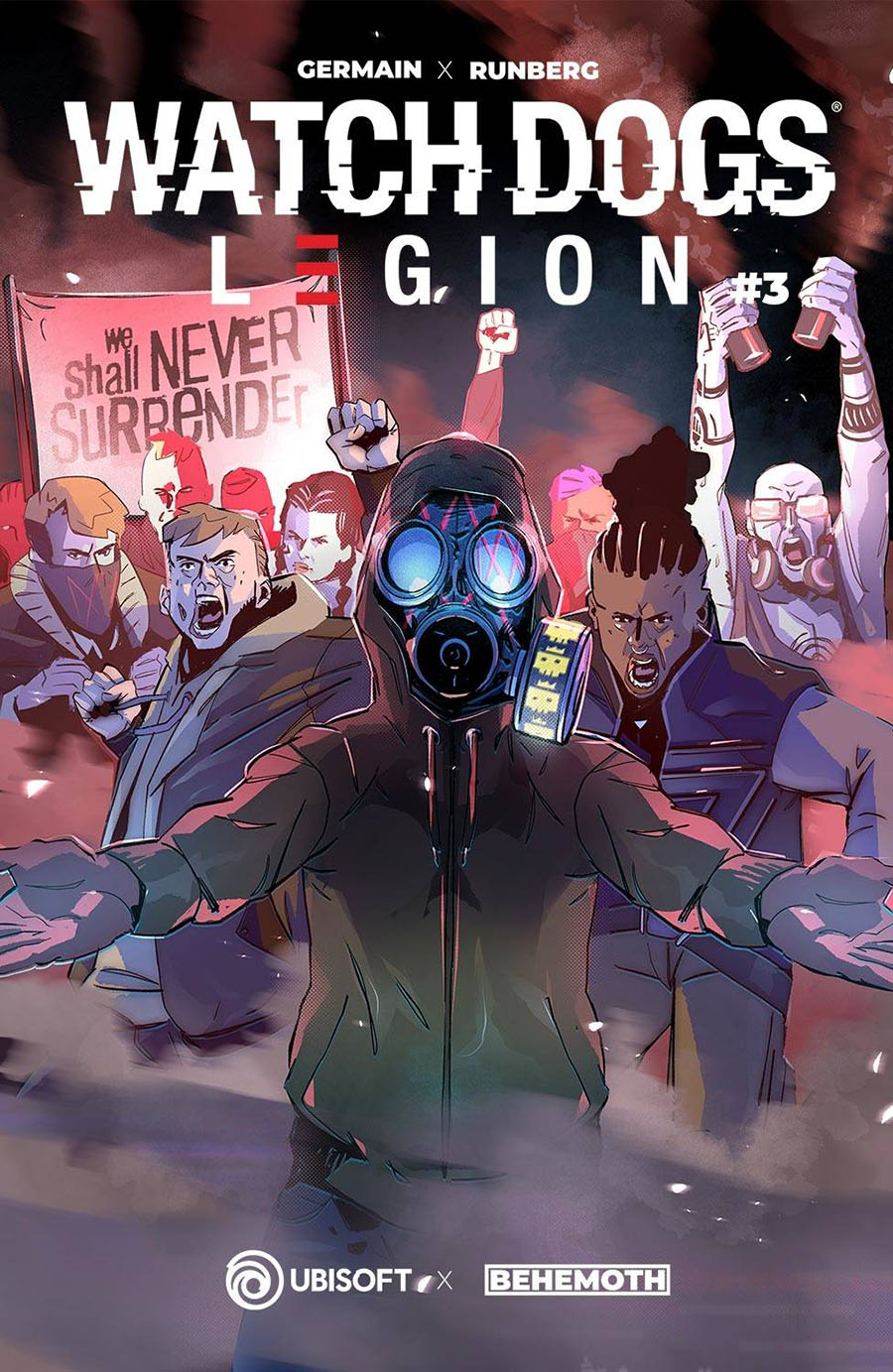 Watch Dogs Legion #3 Cover A Regular Alberto Massaggia Cover