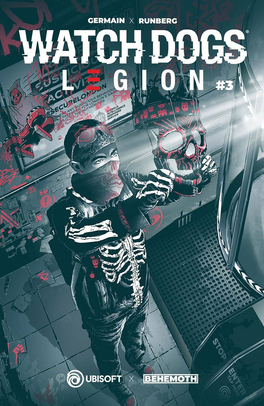 Watch Dogs Legion #3 Cover C Variant Alberto Massaggia Cover