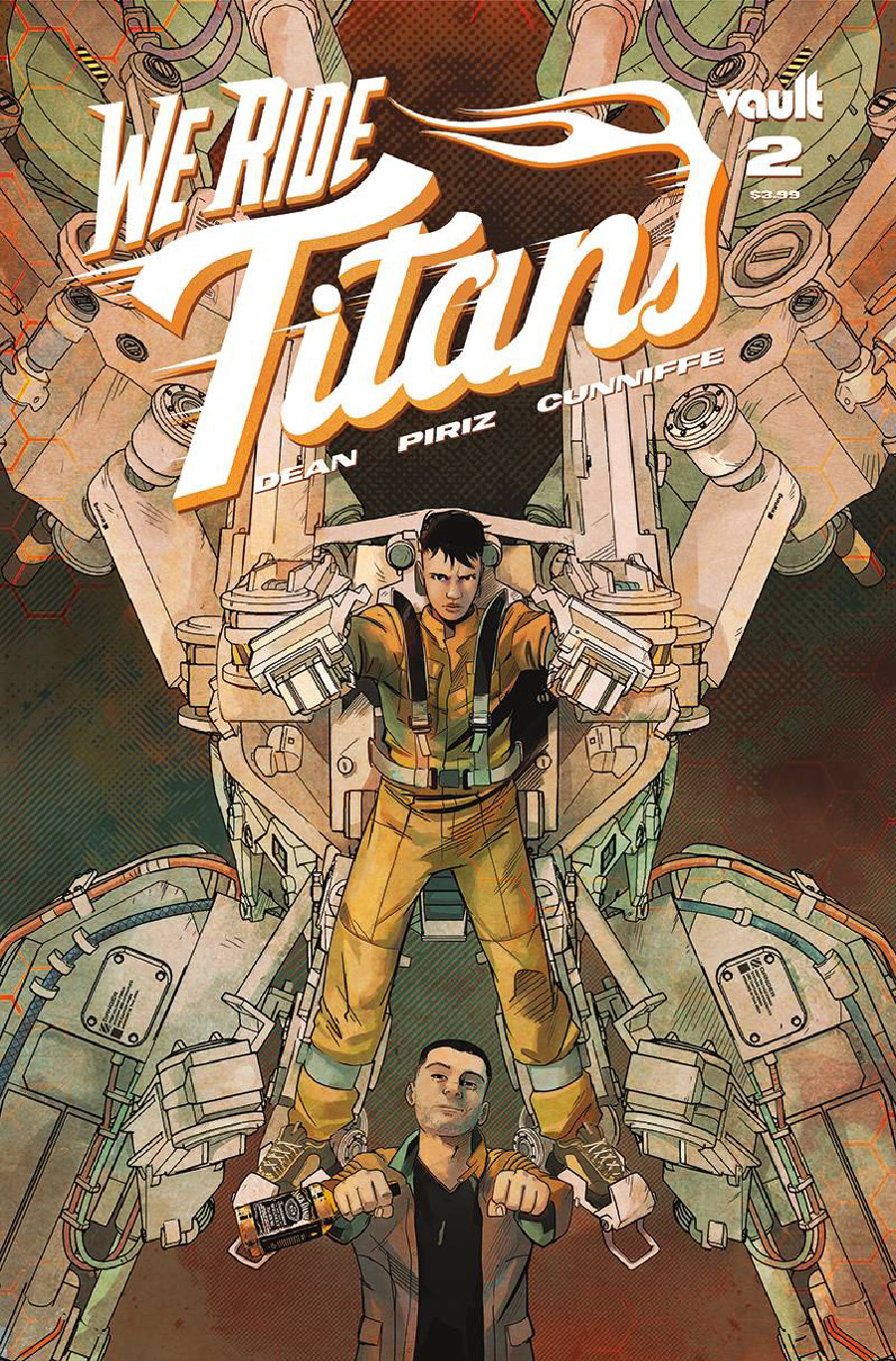 We Ride Titans #2 Cover A Regular Sebastian Piriz Cover