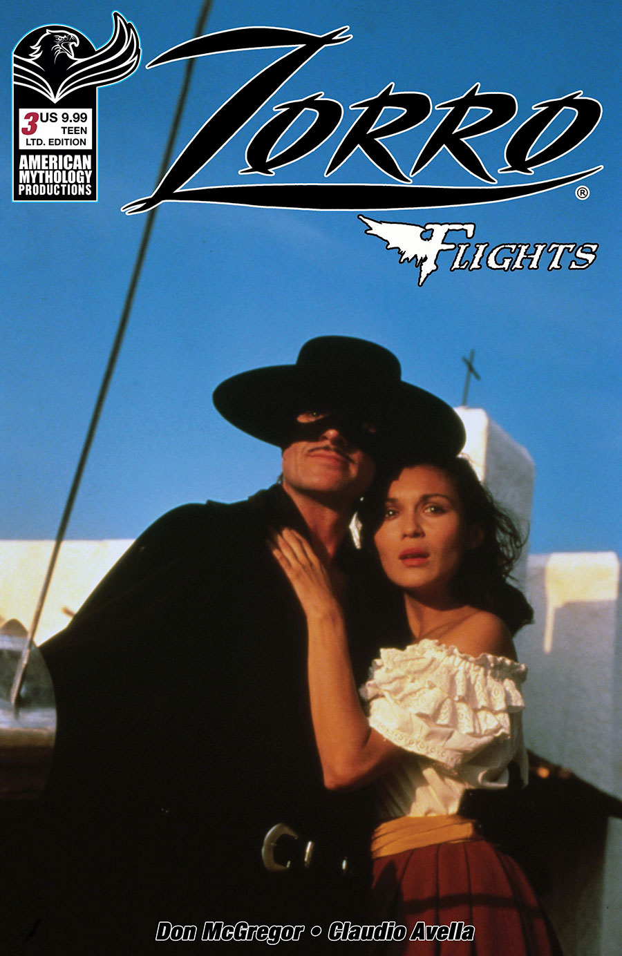 Zorro Flights #3 Cover C Limited Edition Photo Variant Cover