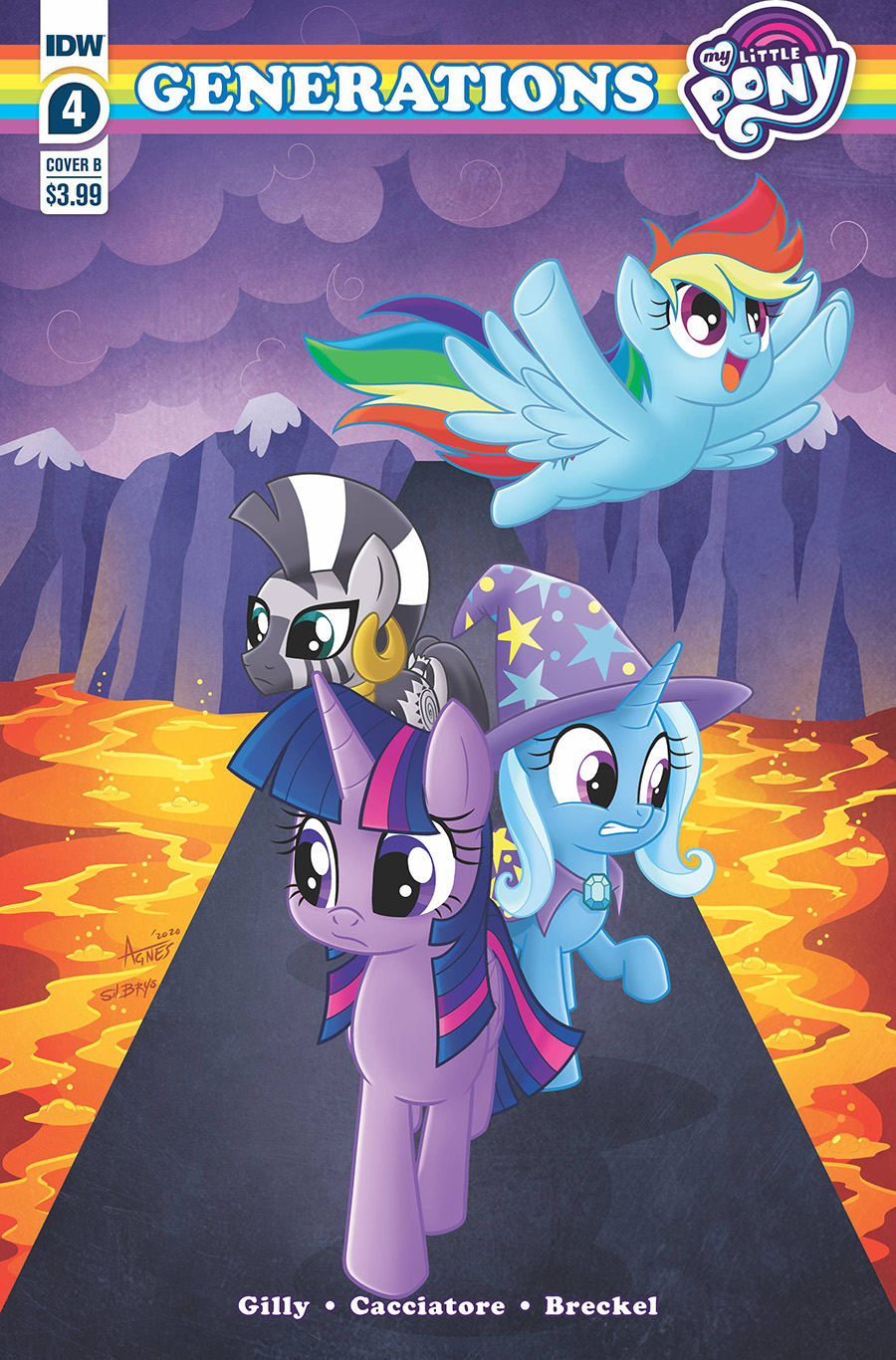 My Little Pony Generations #4 Cover B Variant Agnes Garbowska Cover