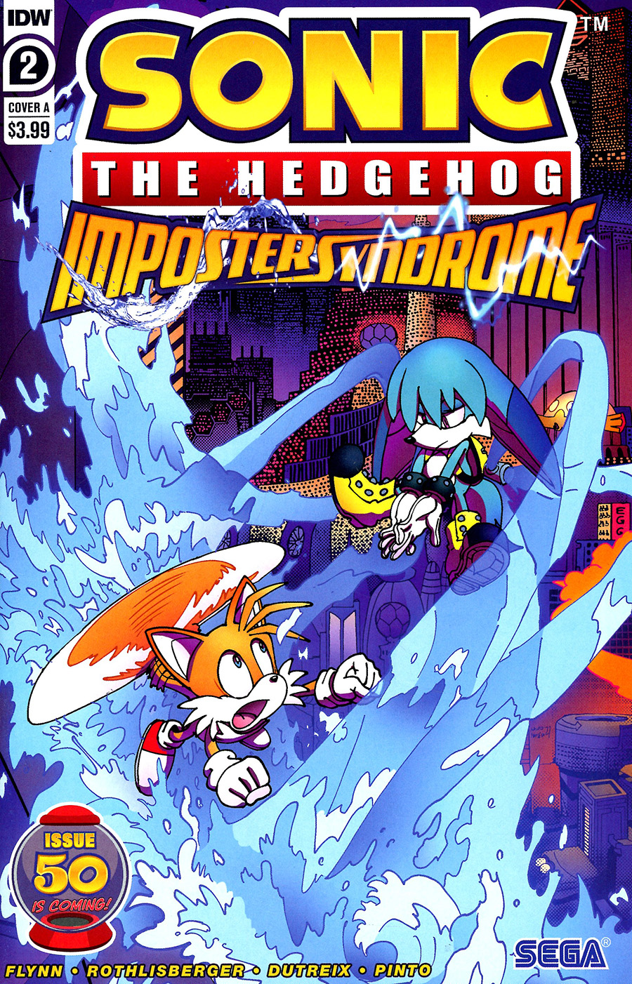 Sonic The Hedgehog Imposter Syndrome #2 Cover A Regular Mauro Fonseca Cover