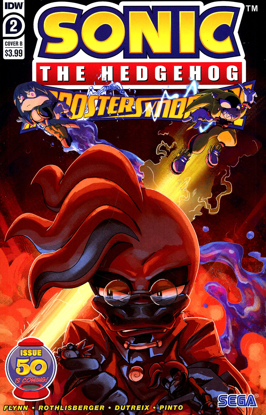 Sonic The Hedgehog Imposter Syndrome #2 Cover B Variant Gigi Dutreix Cover