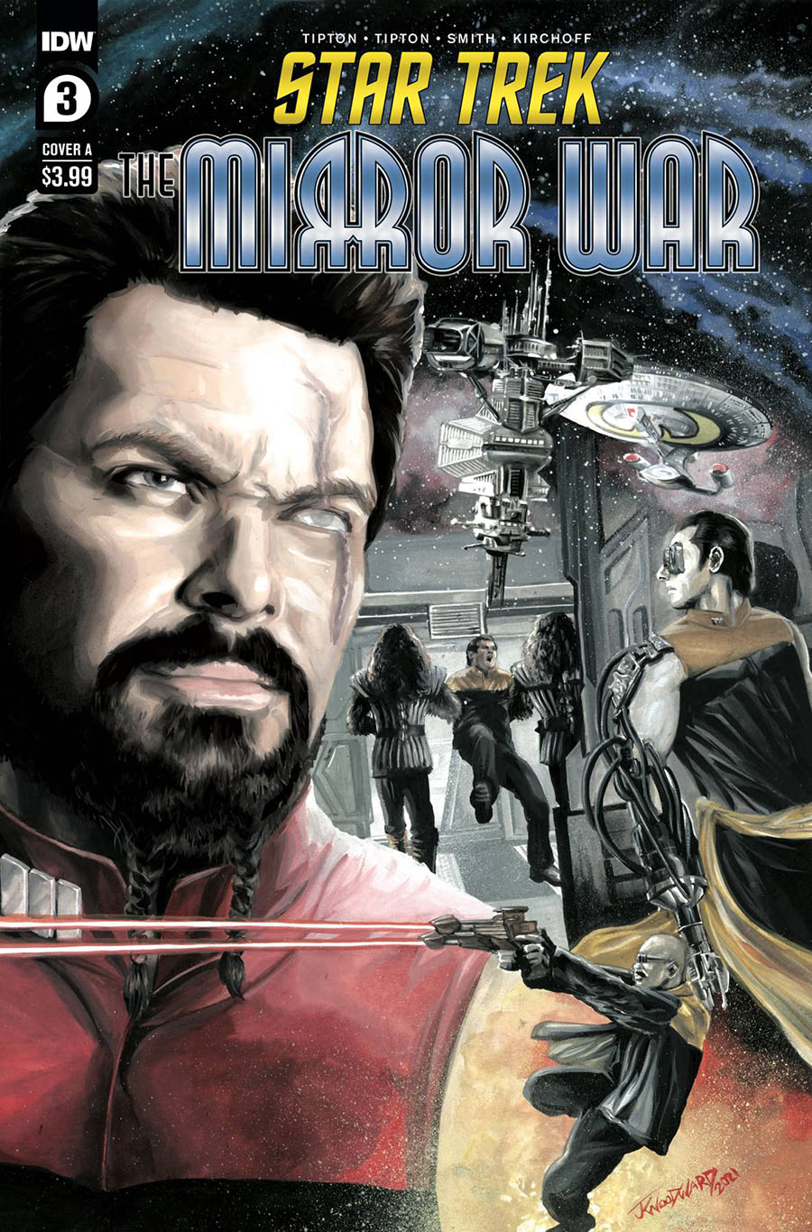 Star Trek The Mirror War #3 Cover A Regular JK Woodward Cover