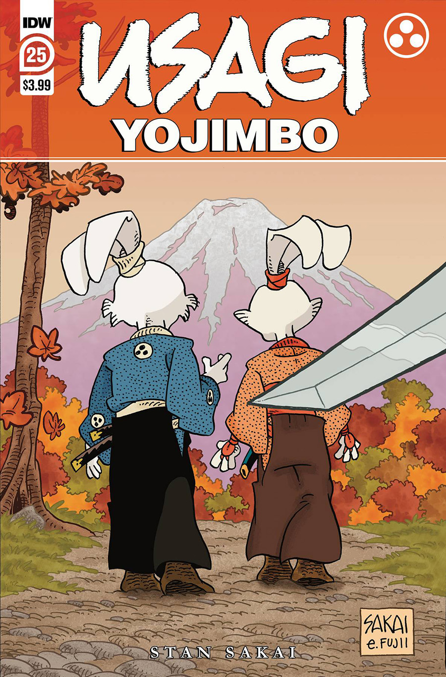 Usagi Yojimbo Vol 4 #25 Cover A Regular Stan Sakai Cover