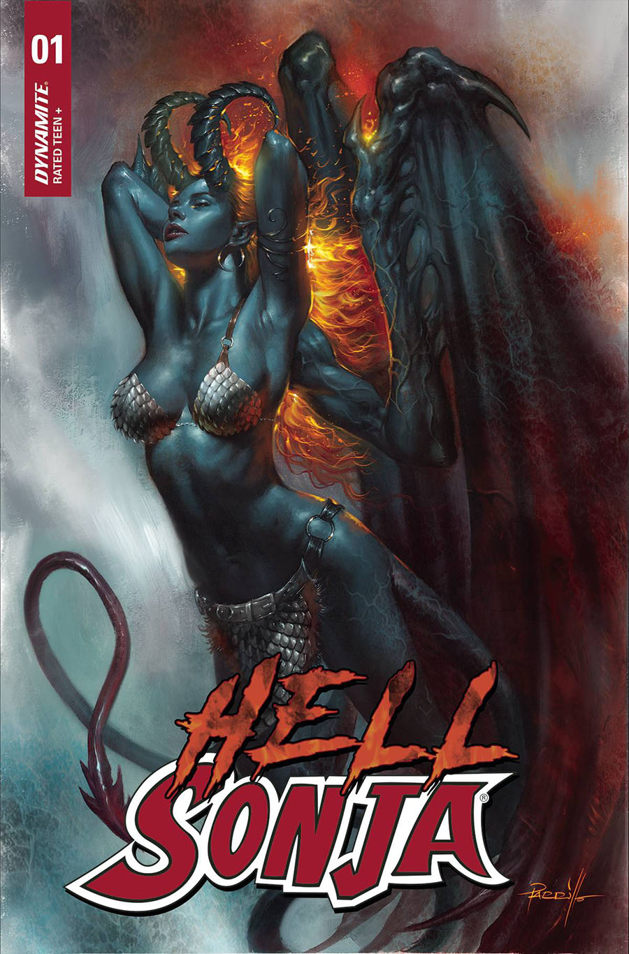 Hell Sonja #1 Cover A Regular Lucio Parrillo Cover