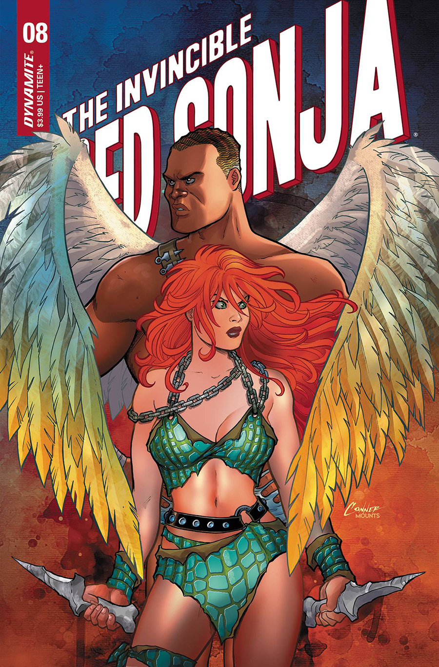 Invincible Red Sonja #8 Cover A Regular Amanda Conner Cover