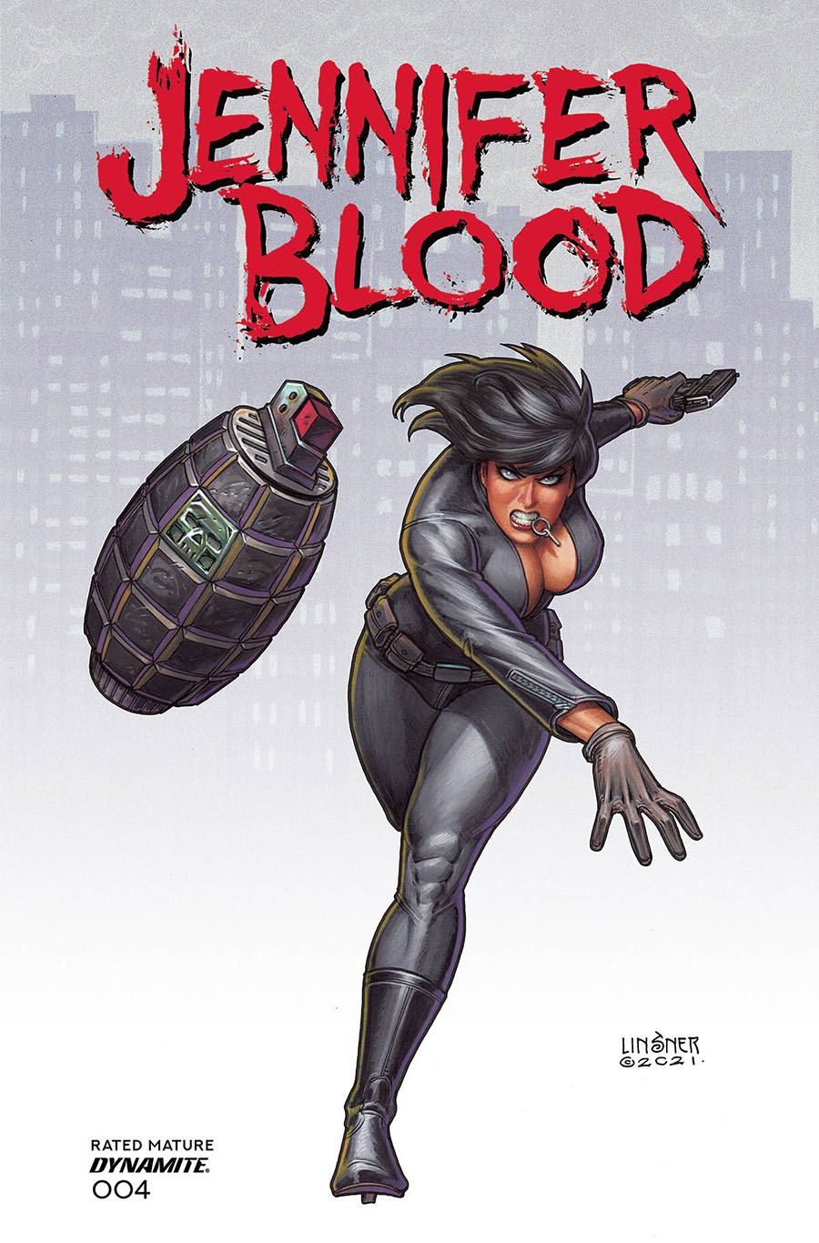 Jennifer Blood Vol 2 #4 Cover B Variant Joseph Michael Linsner Cover