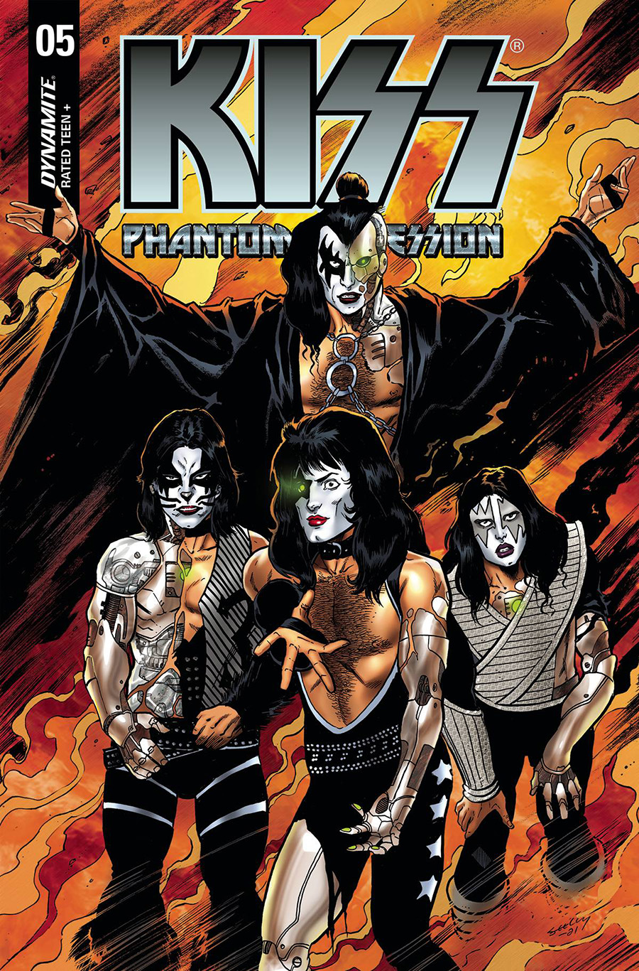 KISS Phantom Obsession #5 Cover C Variant Tim Seeley Cover