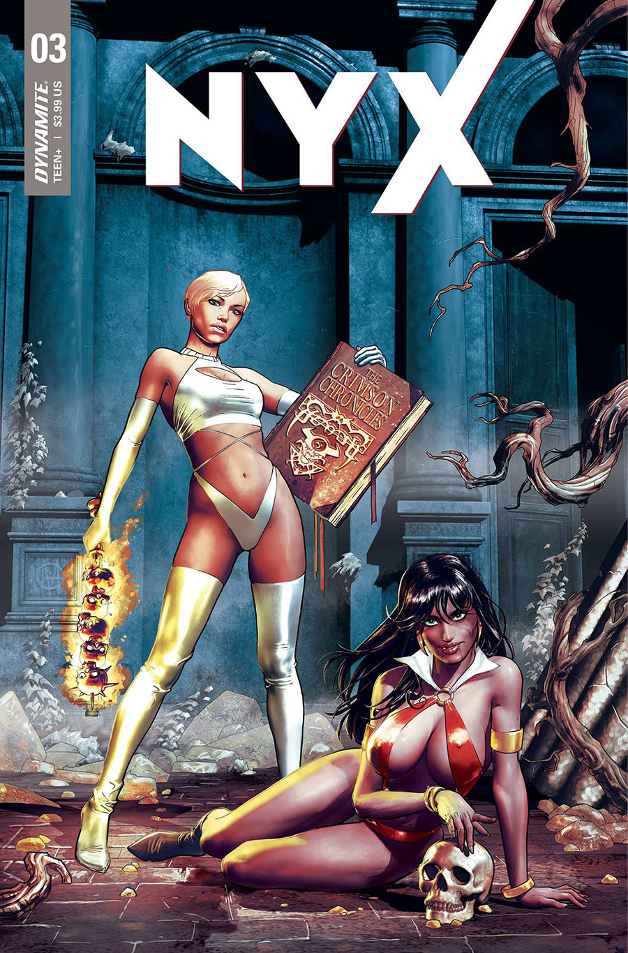 Nyx (Dynamite Entertainment) #3 Cover D Variant Giuseppe Matteoni Cover
