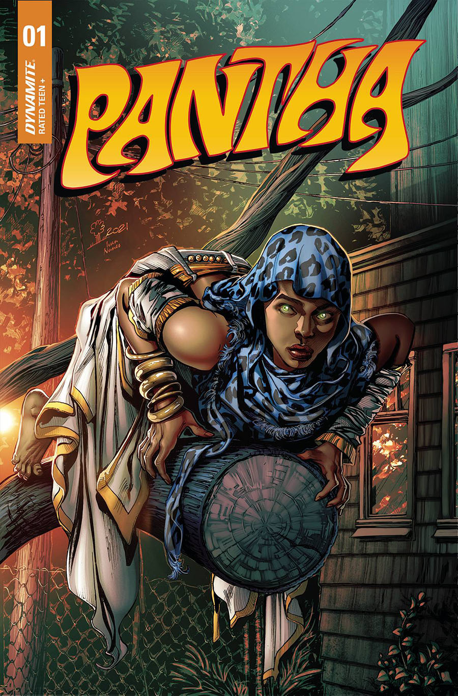 Pantha Vol 3 #1 Cover E Variant Elena Pianta Cover