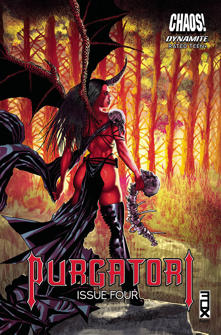 Purgatori Vol 4 #4 Cover C Variant Russell Fox Cover