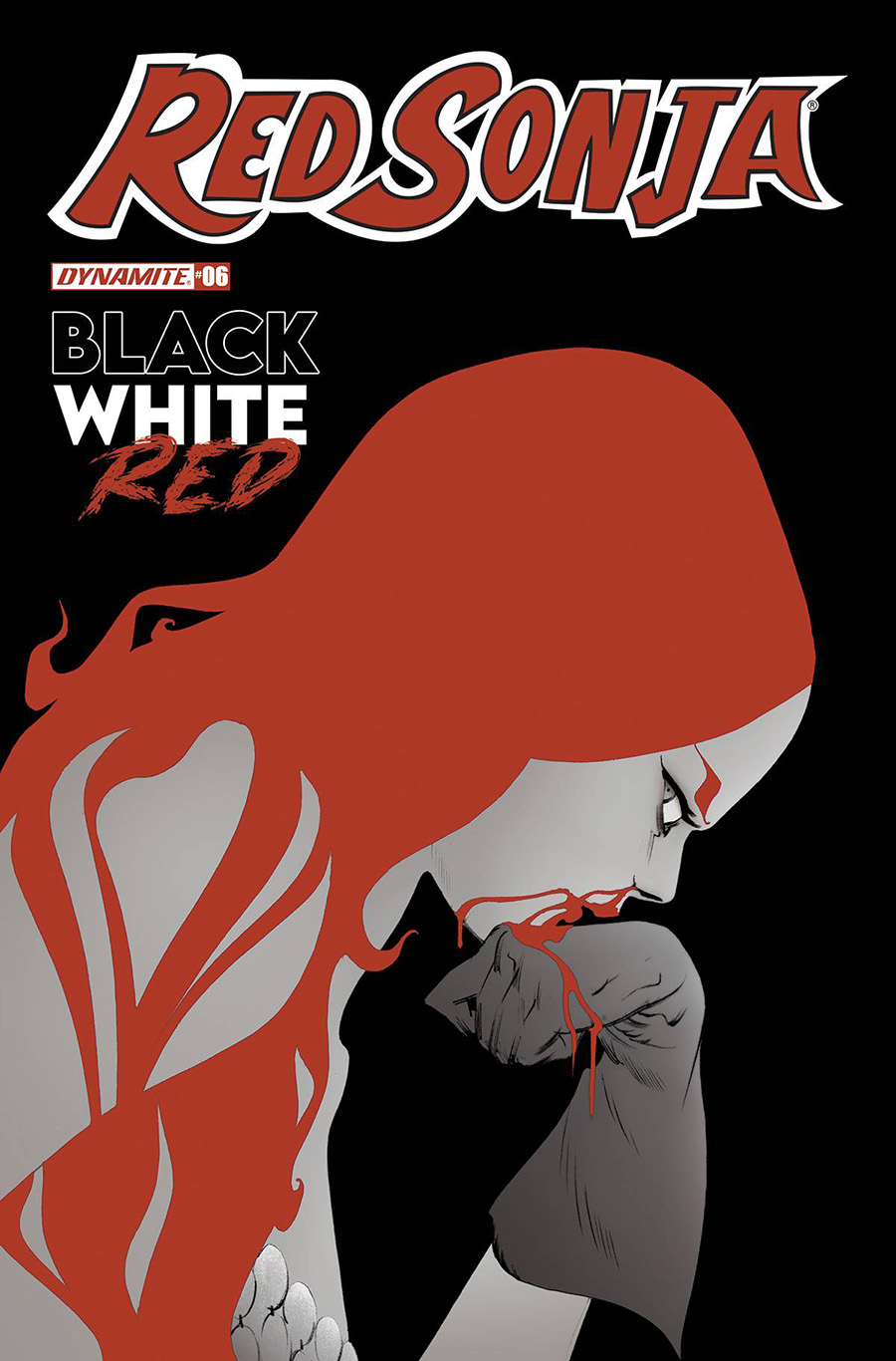 Red Sonja Black White Red #6 Cover A Regular Jae Lee Cover