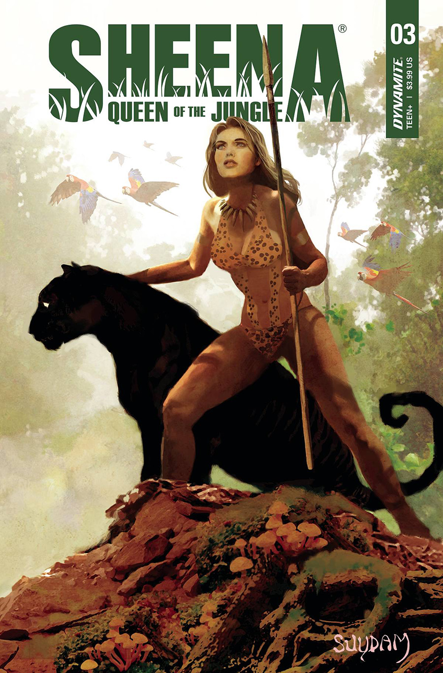 Sheena Queen Of The Jungle #3 Cover C Variant Arthur Suydam Cover