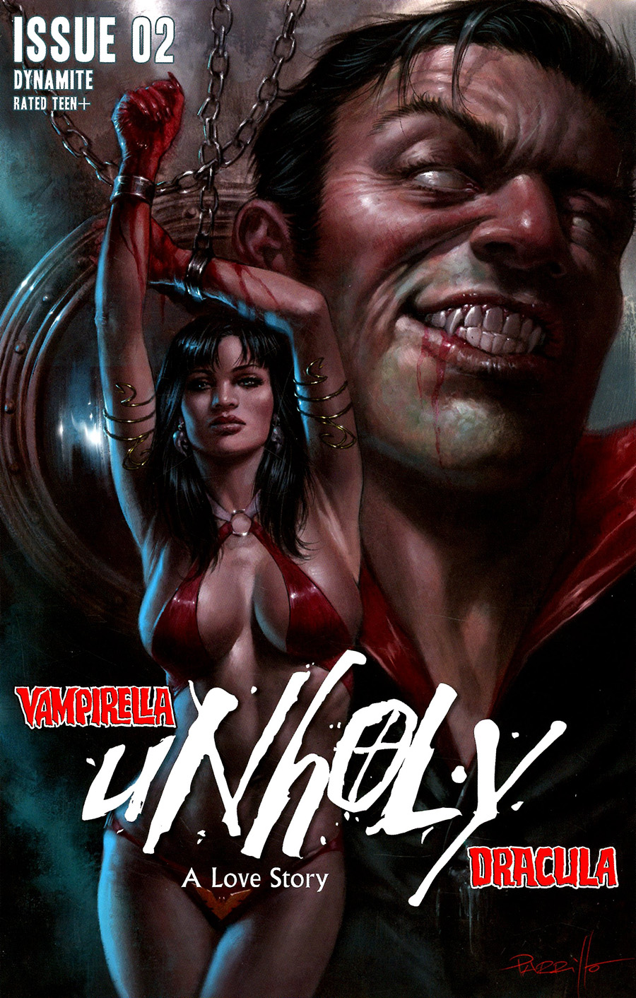 Vampirella Dracula Unholy #2 Cover A Regular Lucio Parrillo Cover