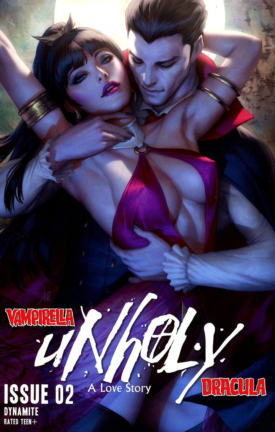 Vampirella Dracula Unholy #2 Cover D Variant Stanley Artgerm Lau Cover