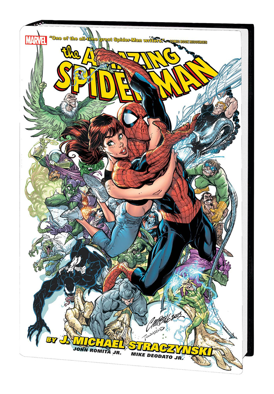 Amazing Spider-Man By J Michael Straczynski Omnibus Vol 1 HC Book Market J Scott Campbell Cover New Printing