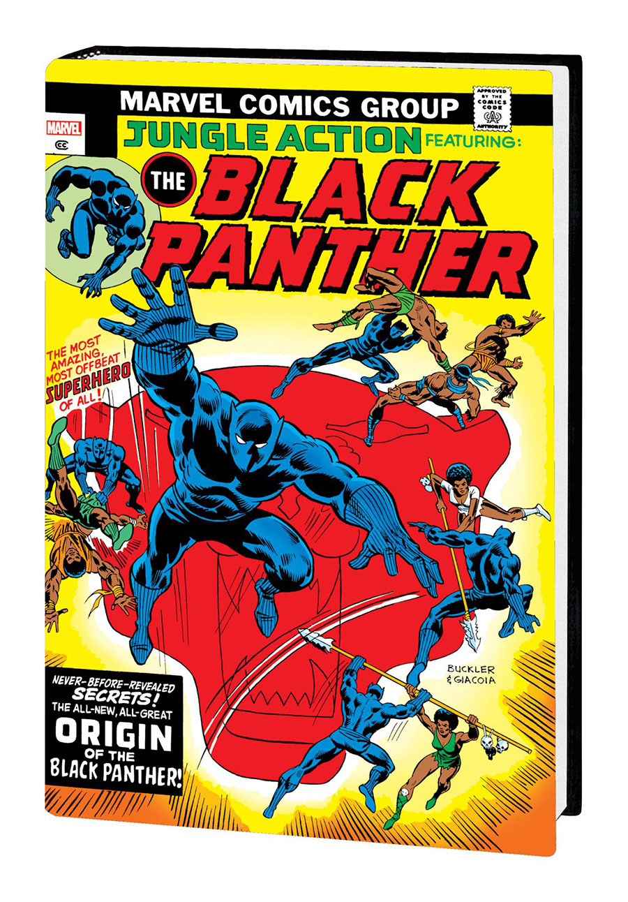 Black Panther Early Marvel Years Omnibus Vol 1 HC Direct Market Rich Buckler Variant Cover