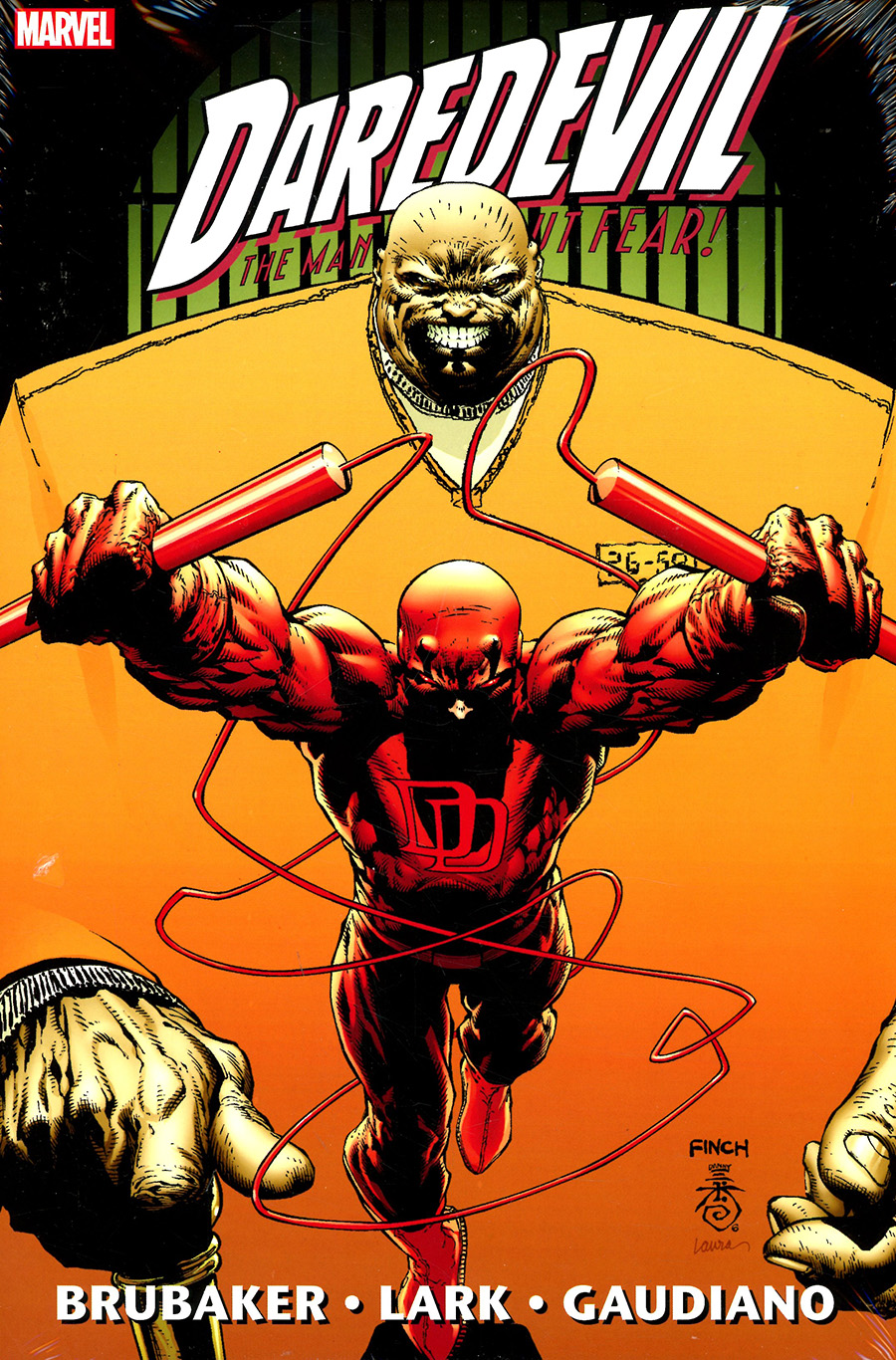 Daredevil By Ed Brubaker & Michael Lark Omnibus Vol 1 HC Direct Market David Finch Variant Cover New Printing