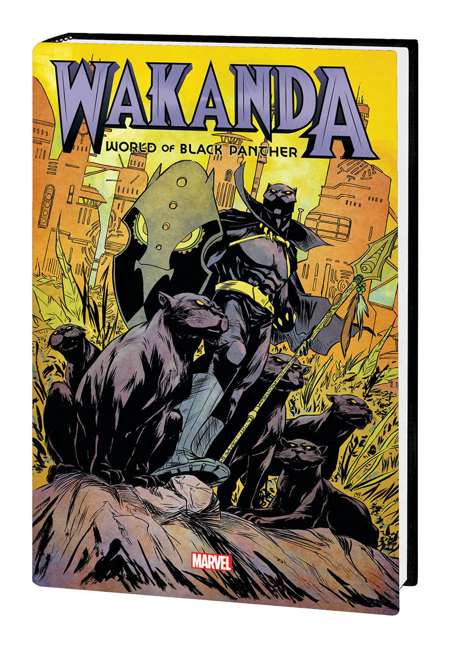 Wakanda World Of Black Panther Omnibus HC Book Market Sanford Greene Cover