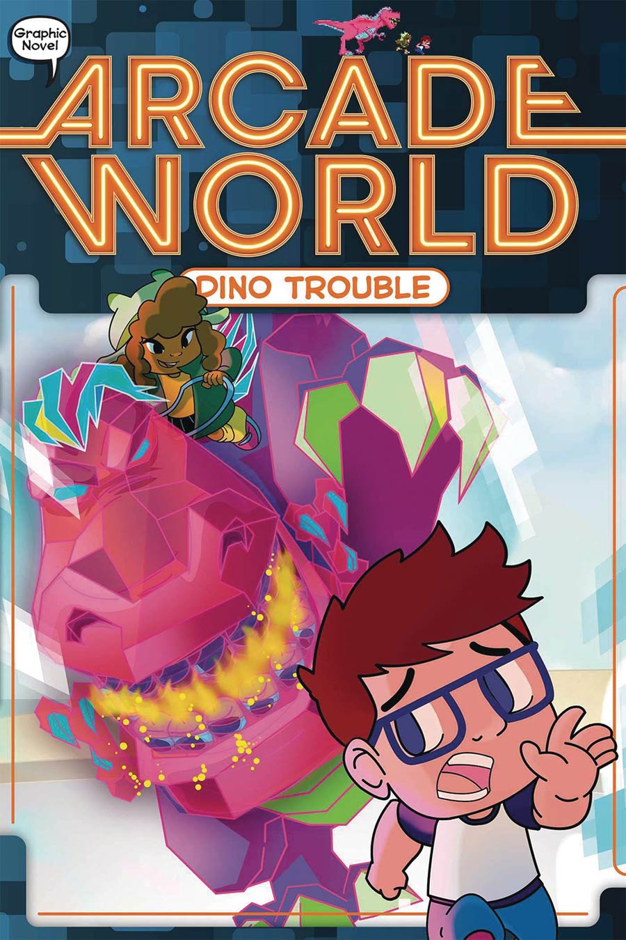 Arcade World Vol 1 Dino Trouble HC