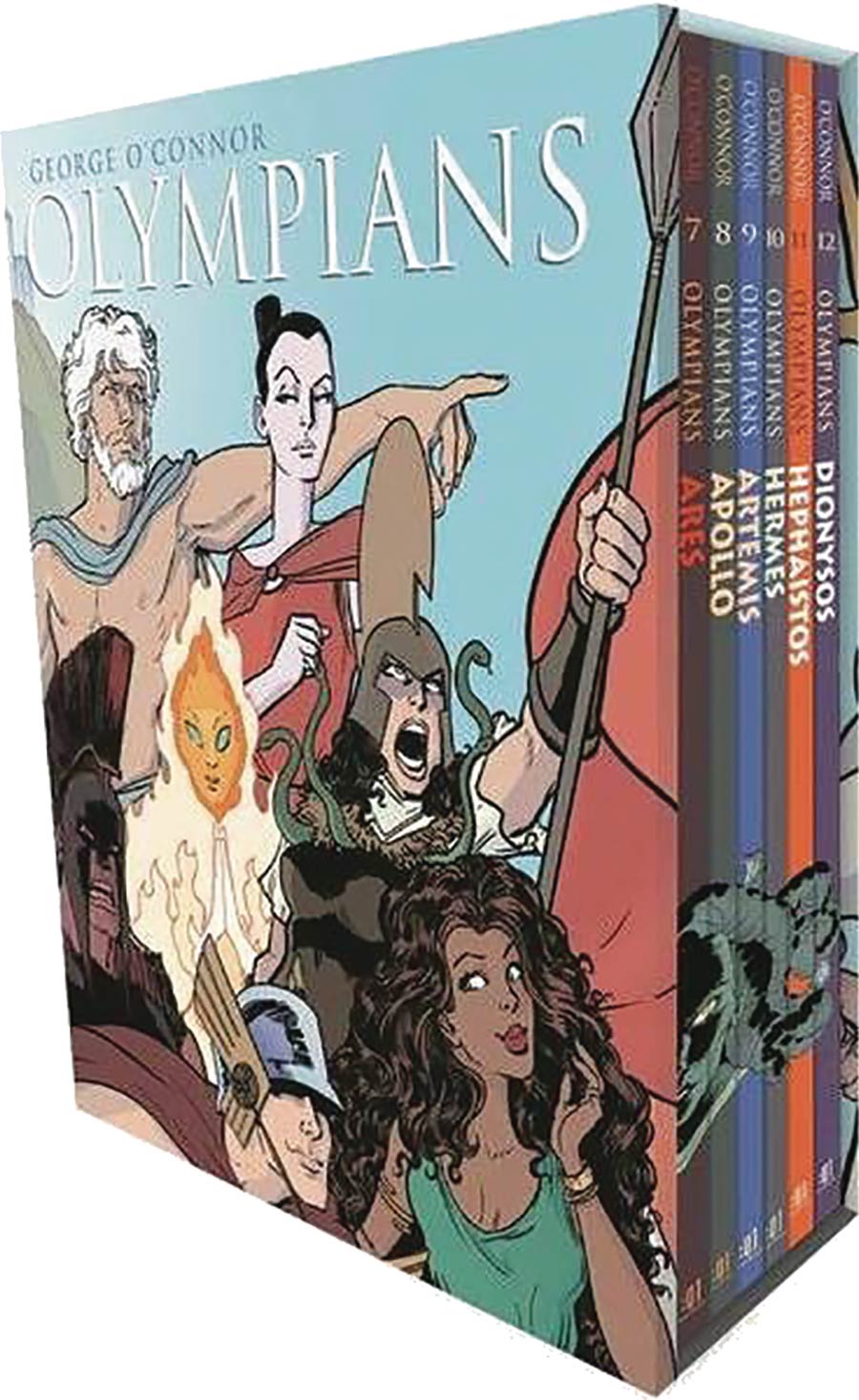 Olympians Volumes 7-12 Boxed Set