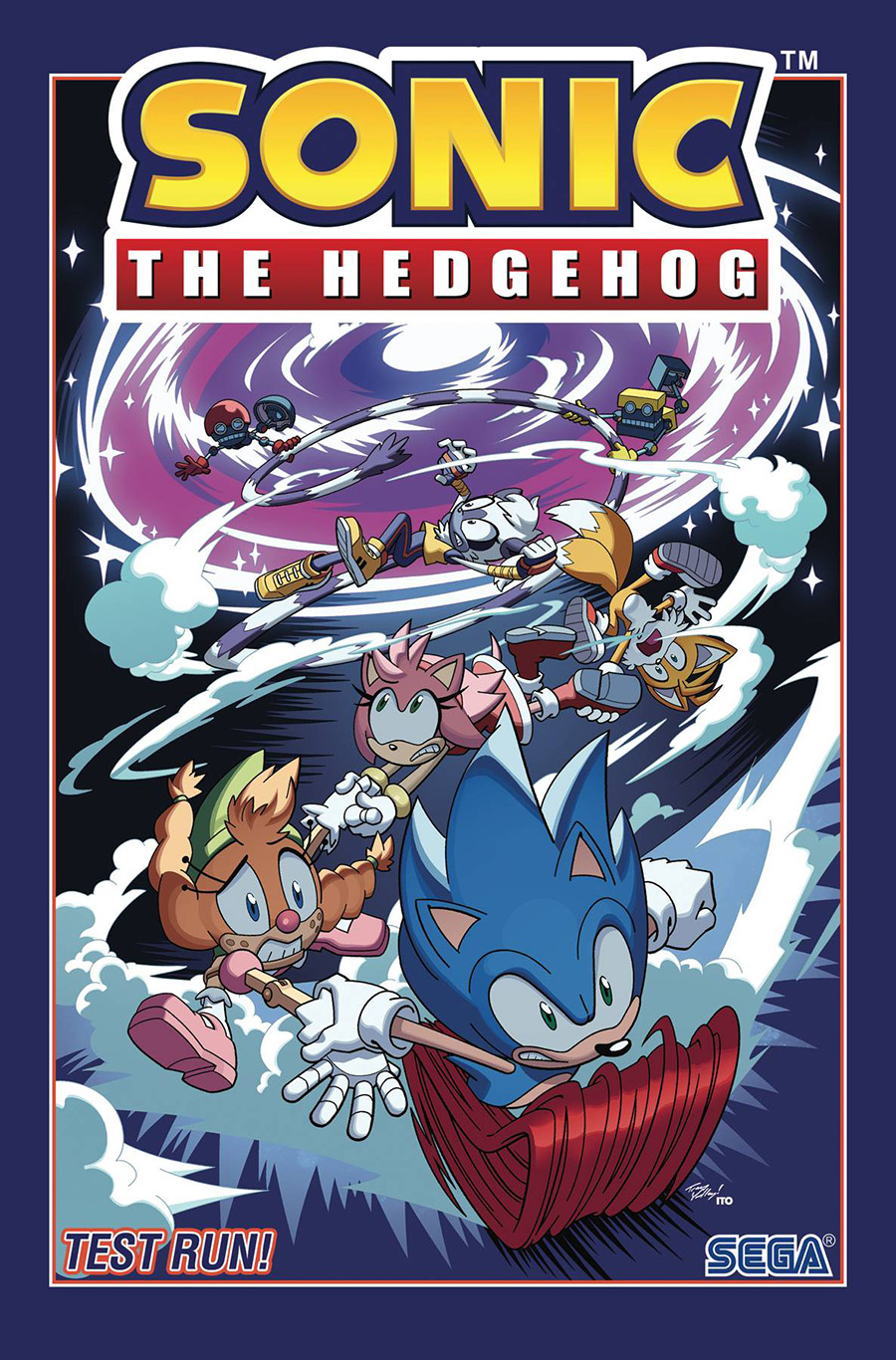 Sonic The Hedgehog (IDW) Vol 10 Test Run TP