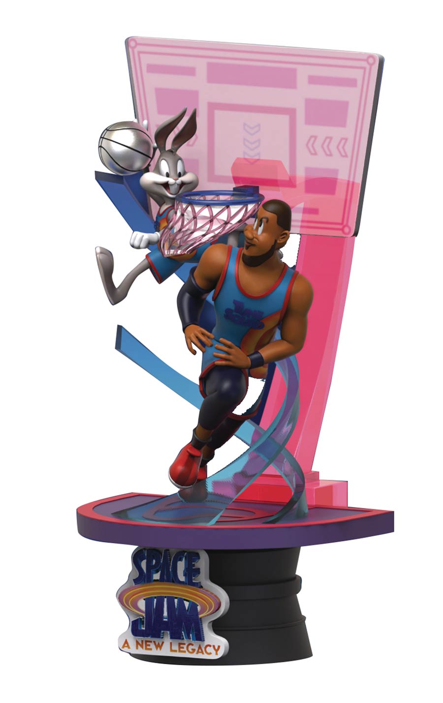Space Jam A New Legacy DS-069 Bugs Bunny & Lebron James D-Stage 6-Inch Statue
