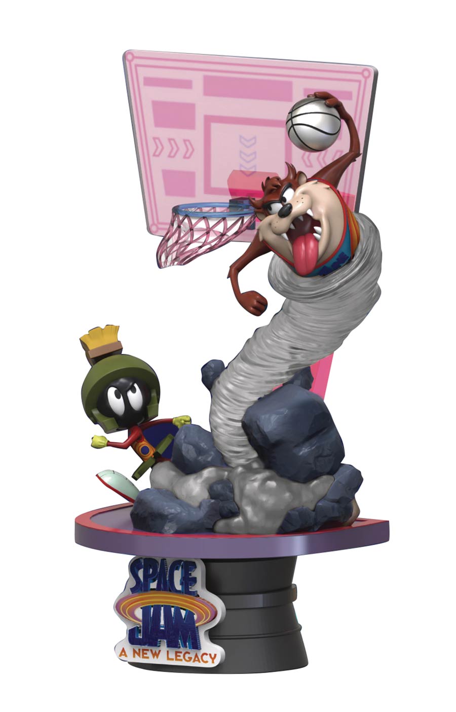 Space Jam A New Legacy DS-070 Tasmanian Devil & Marvin The Martian D-Stage 6-Inch Statue
