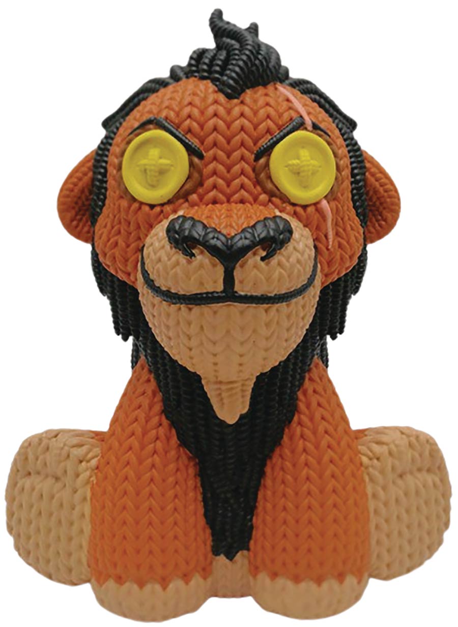 Lion King Handmade By Robots 6-Inch Vinyl Figure - Scar