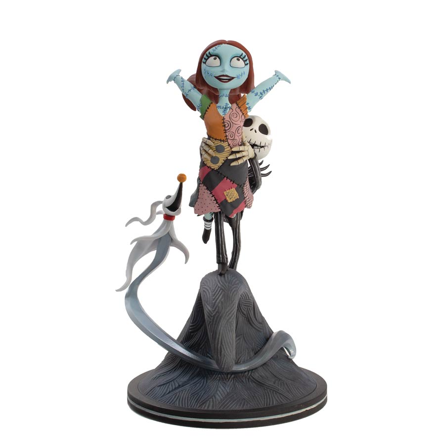 Nightmare Before Christmas Jack Skellington Im Flyin Q-Fig Max Elite Diorama Statue