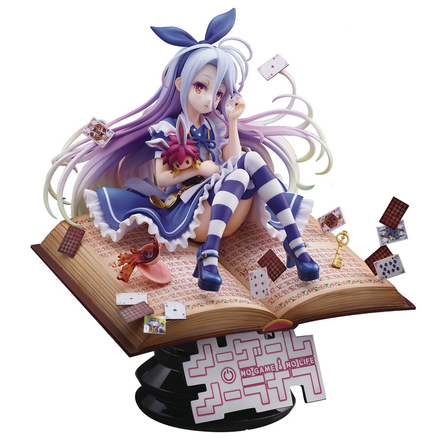 No Game No Life Shiro Alice In Wonderland 1/7 Scale PVC Figure