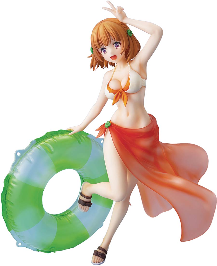 Osamaki RomCom Where The Childhood Friend Wont Lost Kuroha Shida Swimsuit 1/7 Scale PVC Figure