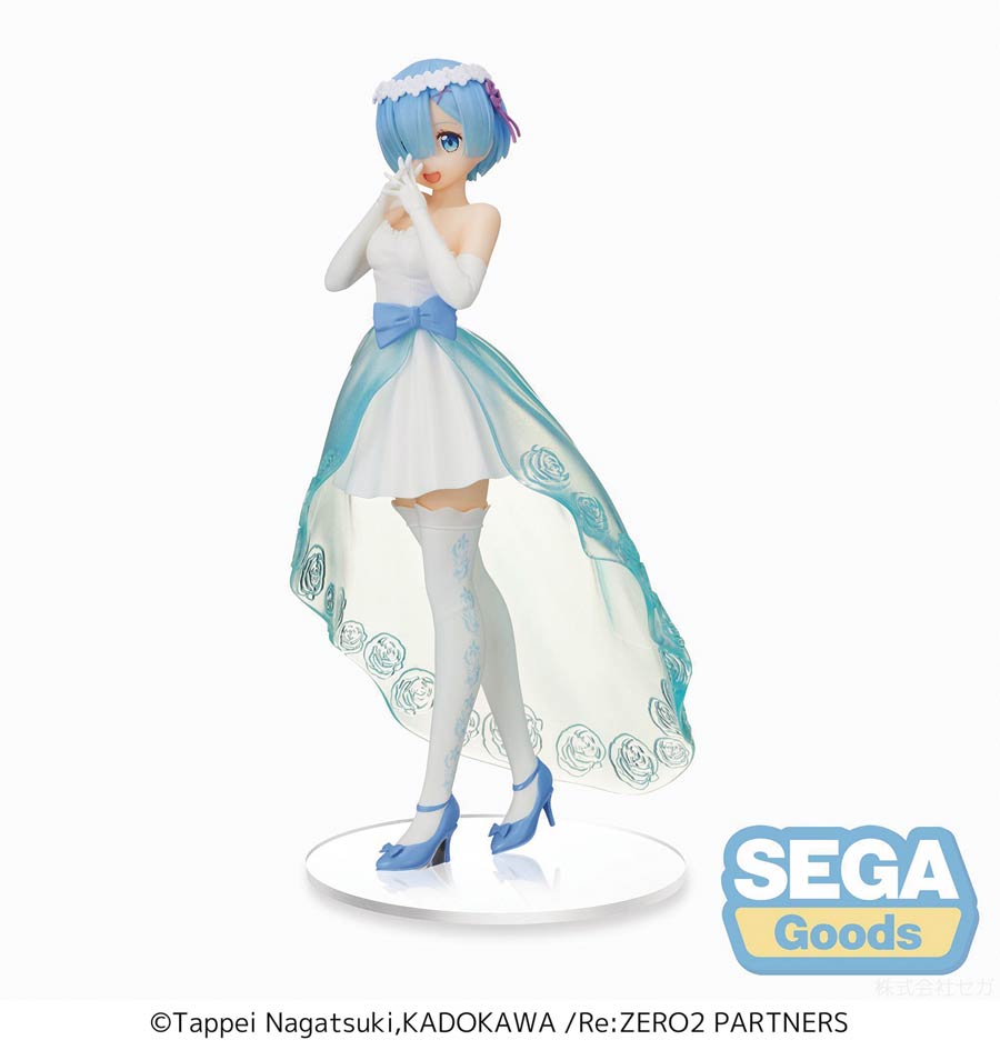 ReZero Starting Life In Another World Rem Wedding Dress SPM Prize Figure