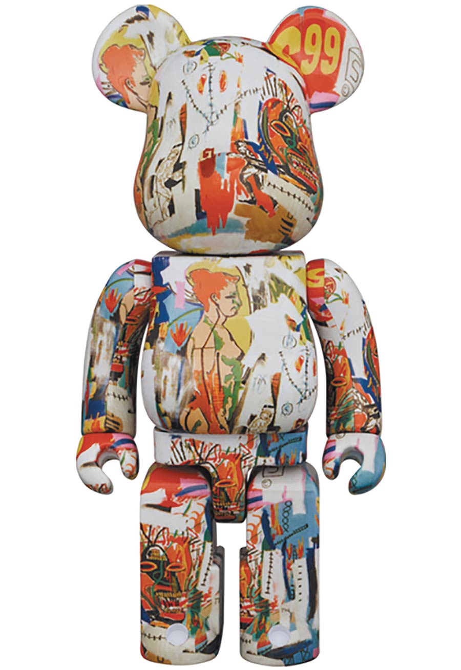 Andy Warhol x Jean Michel Basquiat 4 400 Percent Bearbrick