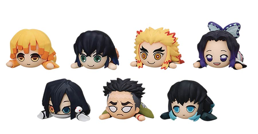 Demon Slayer Kimetsu No Yaiba Lay-Down Puchi Vol 2 Figure Set