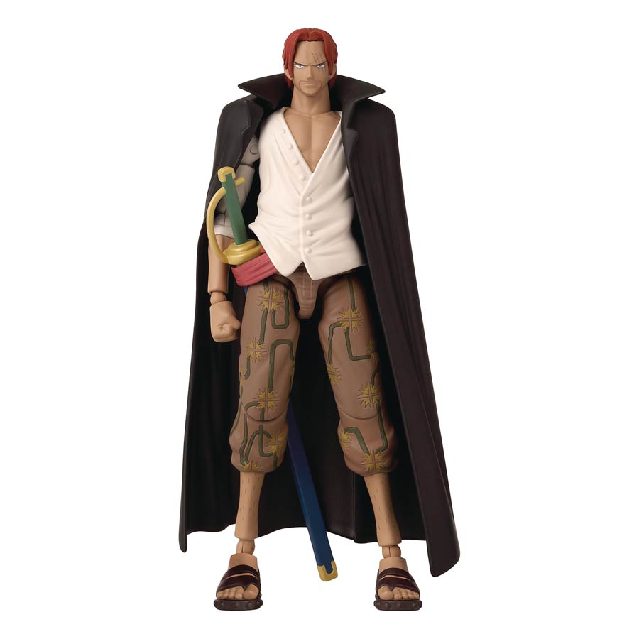 Anime Heroes One Piece 6.5-Inch Action Figure - Shanks