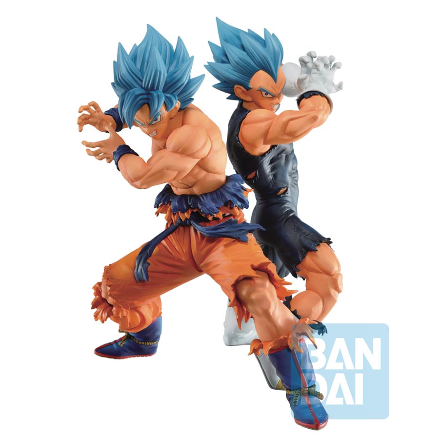 Dragon Ball Super Ichibansho - Son Goku (Super Saiyan God Super Saiyan) & Vegeta (Super Saiyan God Super Saiyan) (Vs Omnibus Super) Figure