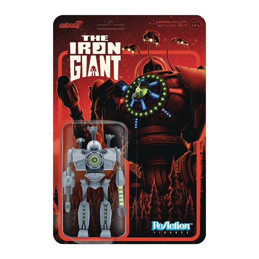 Iron Giant ReAction Figure Wave 1 - Attacking Iron Giant