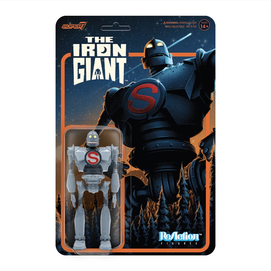 Iron Giant ReAction Figure Wave 1 - Super Iron Man
