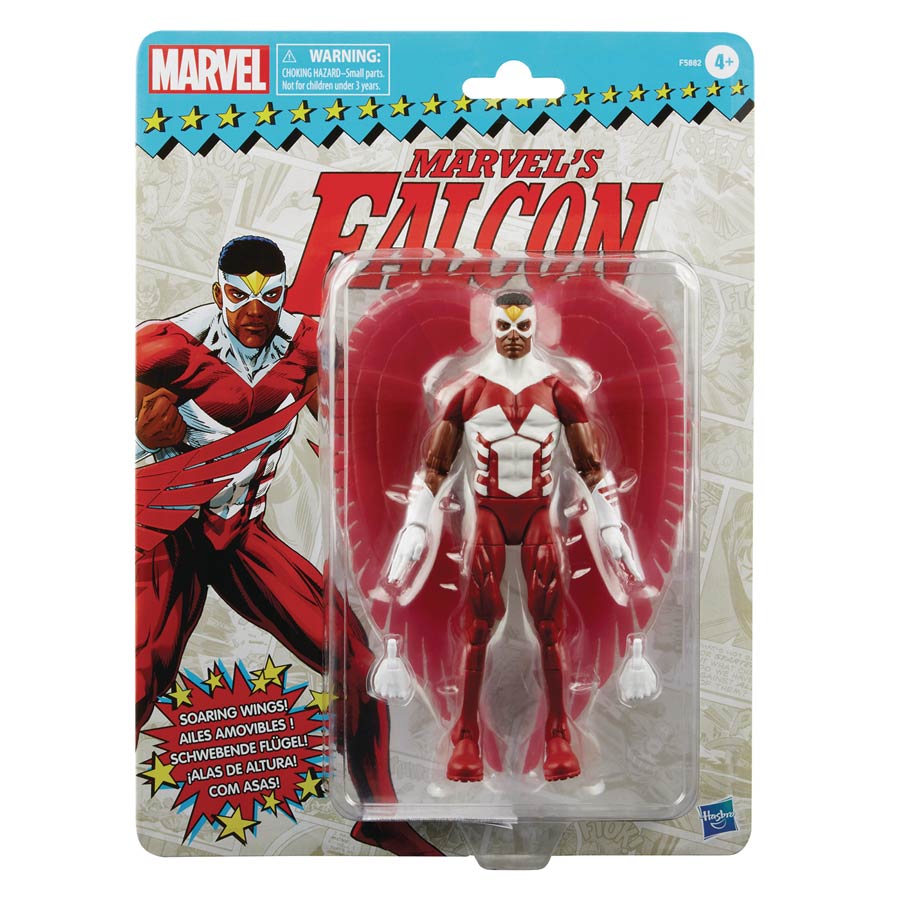 Marvel Legends Retro Falcon 6-Inch Action Figure Case