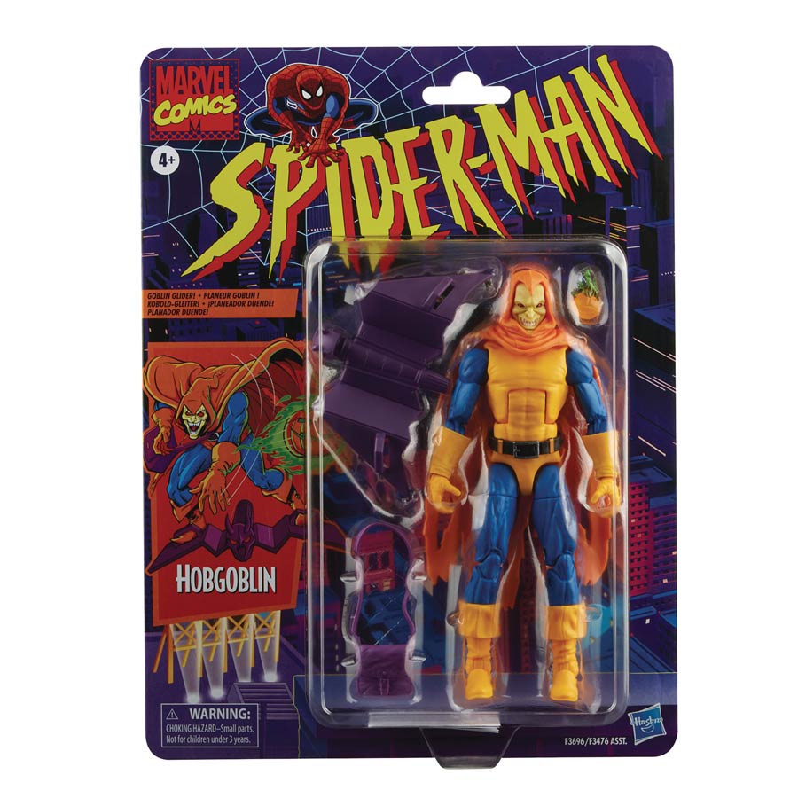 Spider-Man Legends Retro Hobgoblin 6-Inch Action Figure